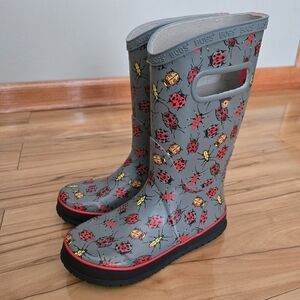 BOGS Bloom Unisex Rain Boots Size 2 Big Kid NWOT